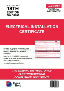 Electrical Installation Certificate
