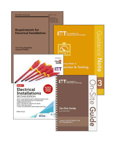 IET Electrical Student Extra Value Pack C (Amendment 2, 2022)