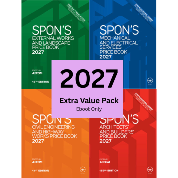 Spon's Price Guides 2027 (E-Book Only) - Extra Value Pack