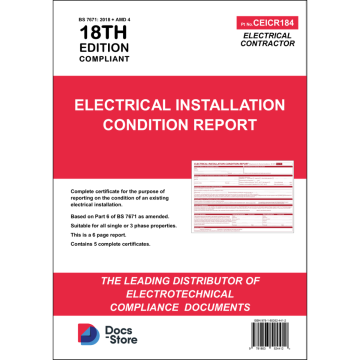 Electrical Installation Condition Report BS 7671:2018+A4:2026