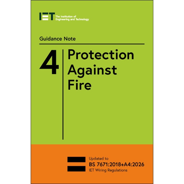 Guidance Note 4: Protection Against Fire, 10th Edition