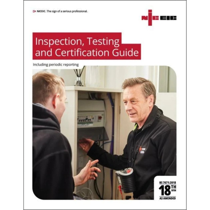 NICEIC Inspection, Testing and Certification (BS 7671:2018+A4:2026)