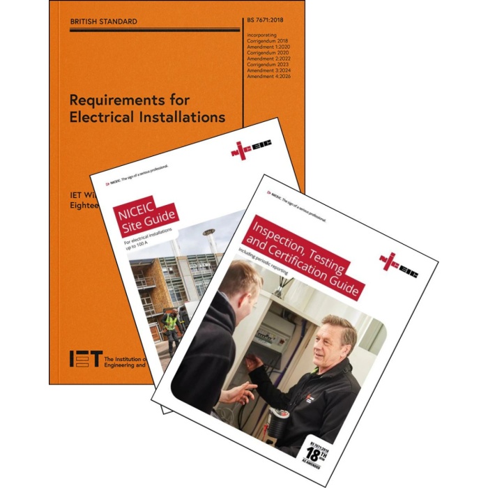 Wiring Regs (Amd 4, 2026) NICEIC Extra Value Pack D