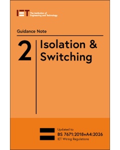 Guidance Note 2: Isolation & Switching, 10th Edition